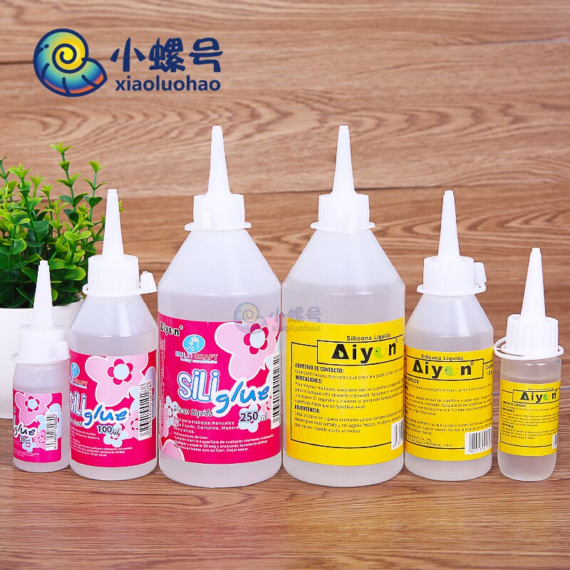 Alcohol glue children hand-made creative kindergarten making diy large bottle pasted cloth linen polydragon material