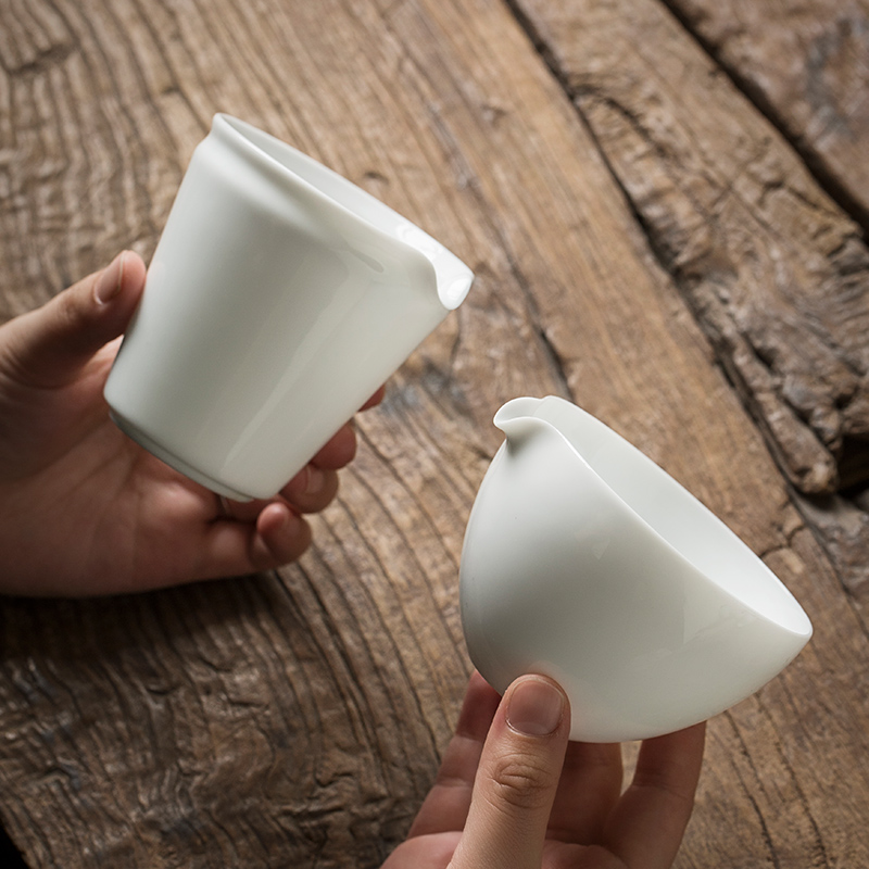 Jingdezhen sweet white porcelain Japanese ceramics fair keller kung fu tea tea tea is contracted points home tea sea