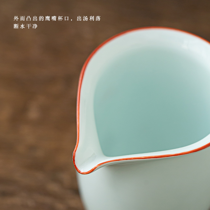 Earth story of jingdezhen ceramic fair keller hand - made name plum and small tea points sea tea tea set fair cup