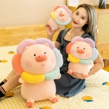 Радужная милая плюшевая игрушка, тряпичная кукла, подушка, свинья, подарок на день рождения