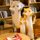 Мягкая милая плюшевая игрушка, подушка, тряпичная кукла для сна, кот, подарок на день рождения