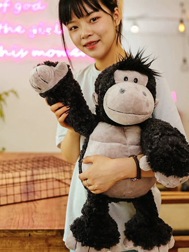 Милая плюшевая игрушка, комфортная кукла, слон, тигр, лев, шимпанзе, подарок на день рождения