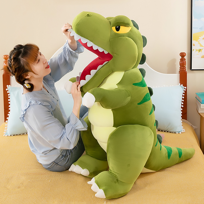 新しいスーパーティラノサウルスレックス恐竜ぬいぐるみ人形男の子枕人形ラグドール子供の誕生日プレゼント