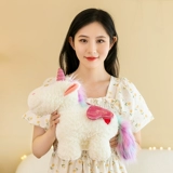 Милая пони, подушка подходит для мужчин и женщин для сна, большая кукла, единорог, подарок на день рождения