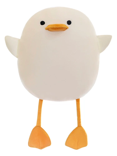 Белая подушка, мягкий милый диван для спальни, плюшевая милая игрушка, утка