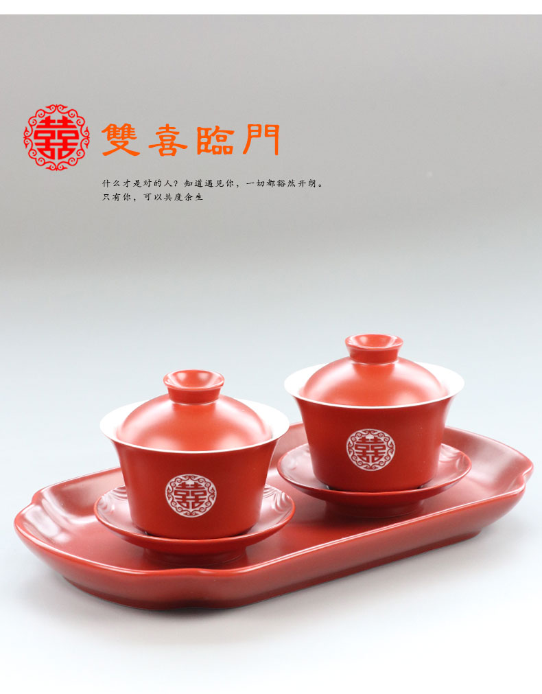 I swim wedding of wedding gift chopsticks sets ceramic bowl of new people start to set the CPU