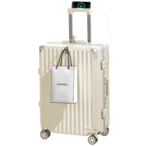 Вместительный и большой универсальный чемодан на колесиках, 20 дюймов