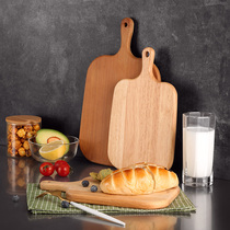 Vantage imported rubber wood board log solid wood kitchen household chopping board fruit board kitchen baby food Board