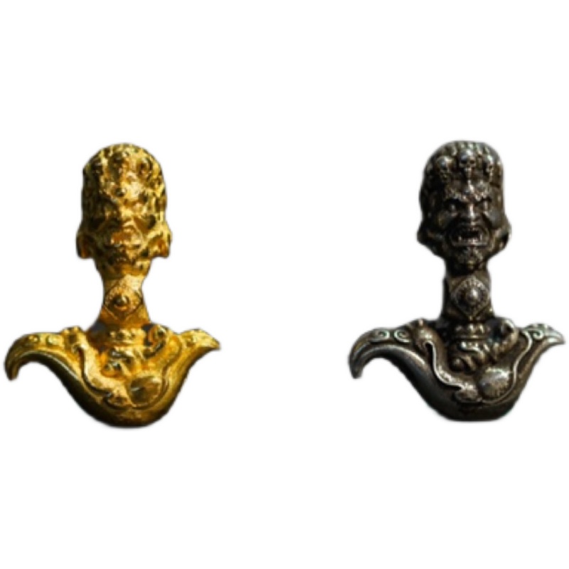 梵间星辰罕见藏传玛哈嘎拉摩羯钺刀！未开刃工艺品，收藏家必入🔥