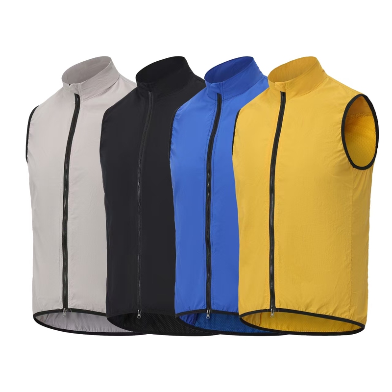 Cycling Vest New Style Lightweight Waterproof Windproof Breathable Road Cycling Vest Men's and Women's Cycling Equipment