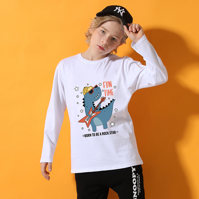 【港仕熊】儿童纯棉打底衫长袖T恤