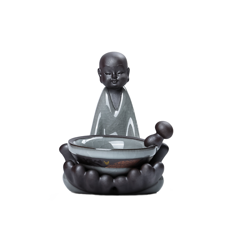 Zen tea sets tea accessories) frame filter creative tea strainer every coarse pottery tea filter tea strainer