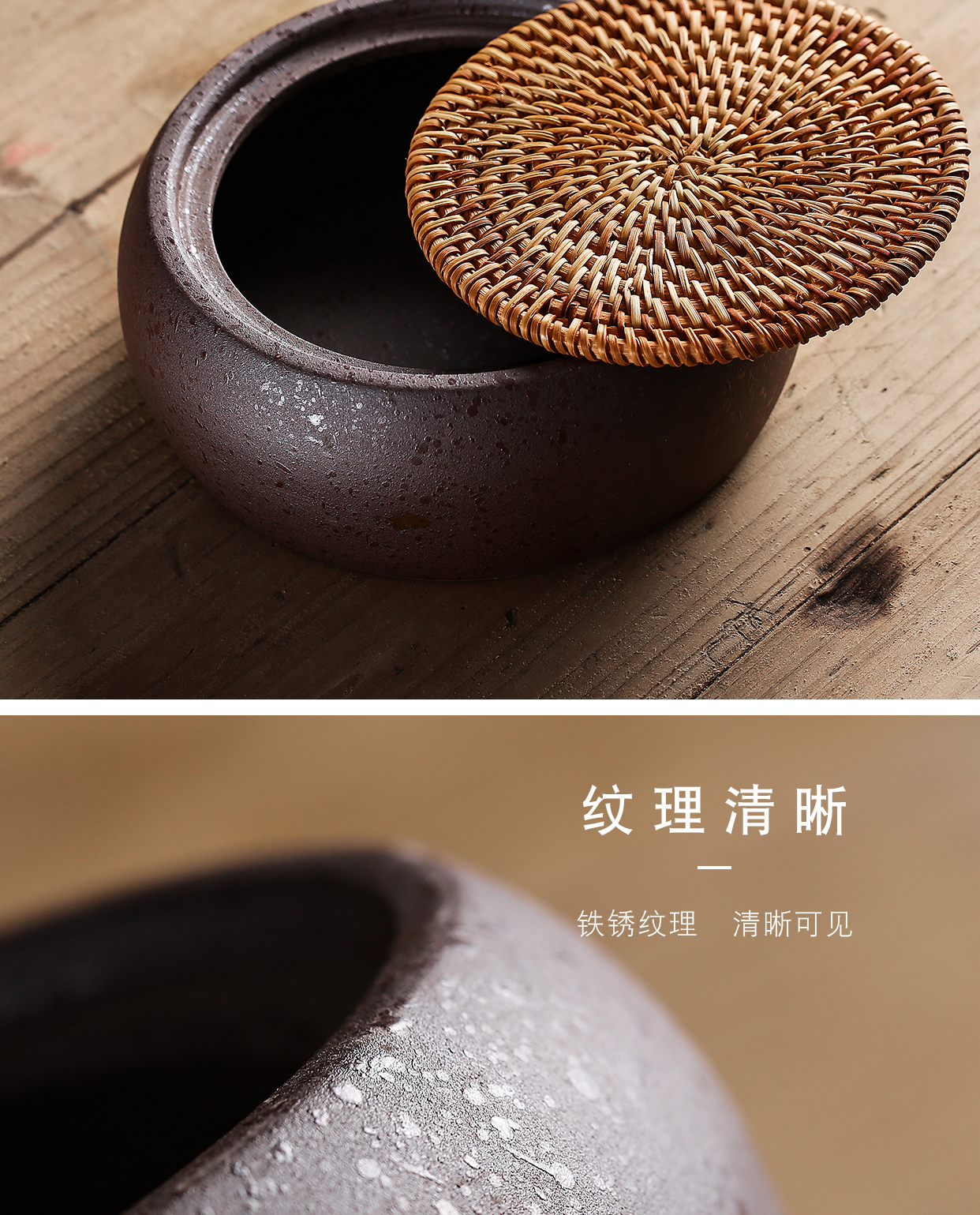 Japanese the cane top service up thick clay POTS bearing ceramic pot small dry terms tray mat kung fu tea tea accessories storage units