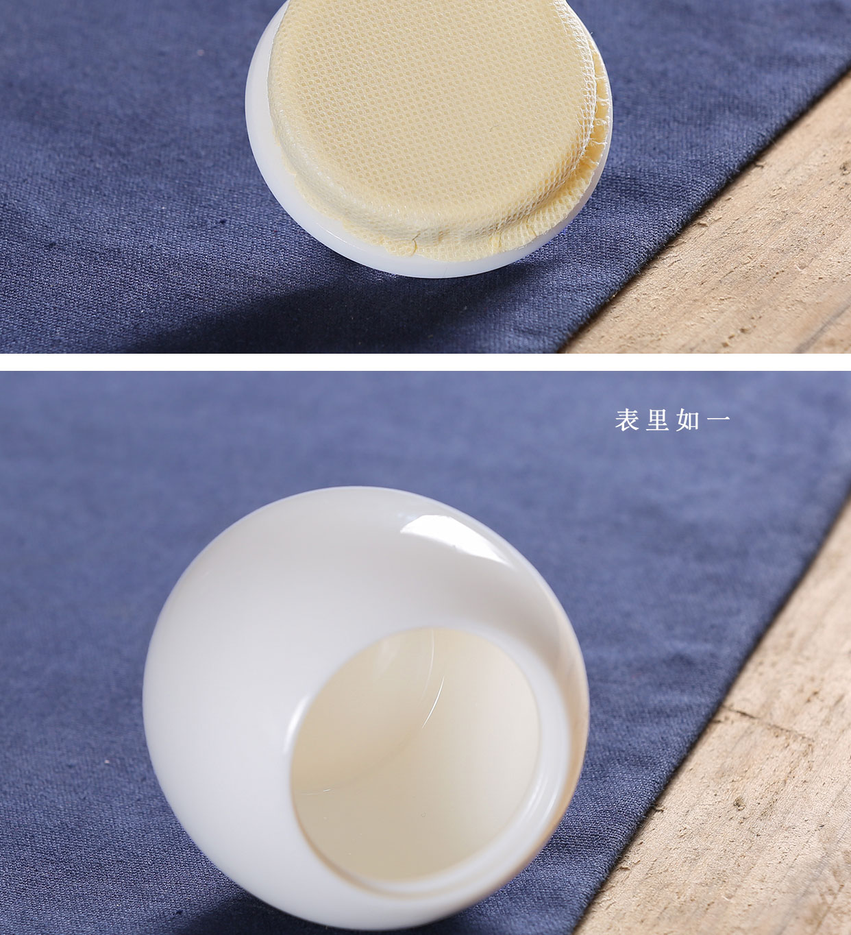White porcelain tea pot ceramic seal mini small portable travel POTS of tea tins tea box