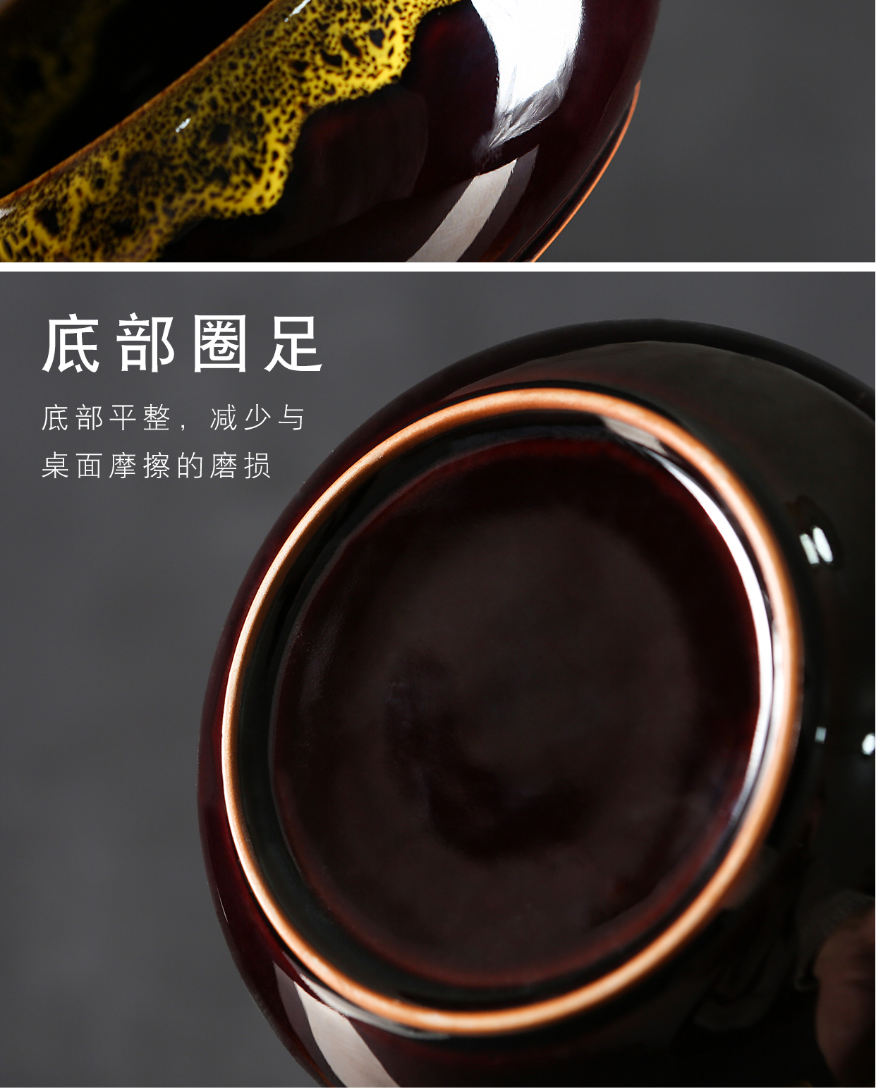 Ceramic tea to wash large up writing brush washer from kung fu tea tea accessories cup for wash water storage basin