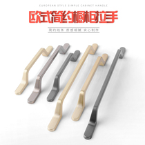  Huayi modern minimalist cabinet door handle Nordic cabinet wardrobe handle American cabinet drawer single hole small handle