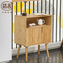 Orange house creative fashion storage side cabinet Living room locker Nordic simple TV cabinet side cabinet Double door cabinet