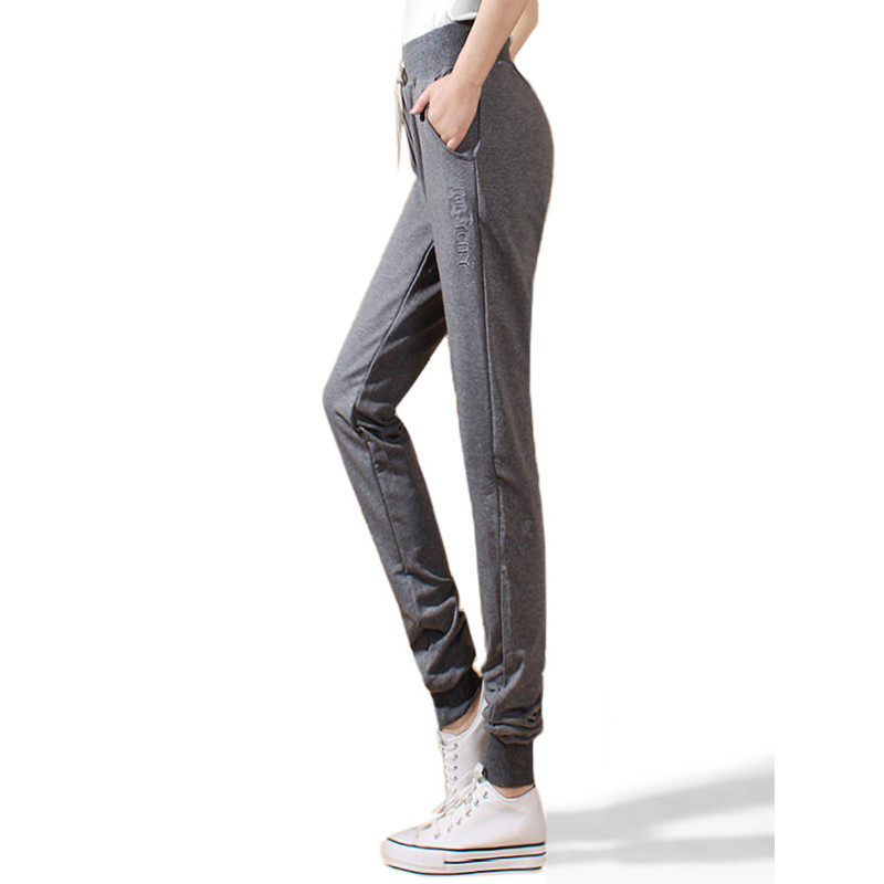 Four seasons Summer height sub 175 casual thick cotton pants lengthened bunches and women loose large size sports pants Halen ultra-long pants thin