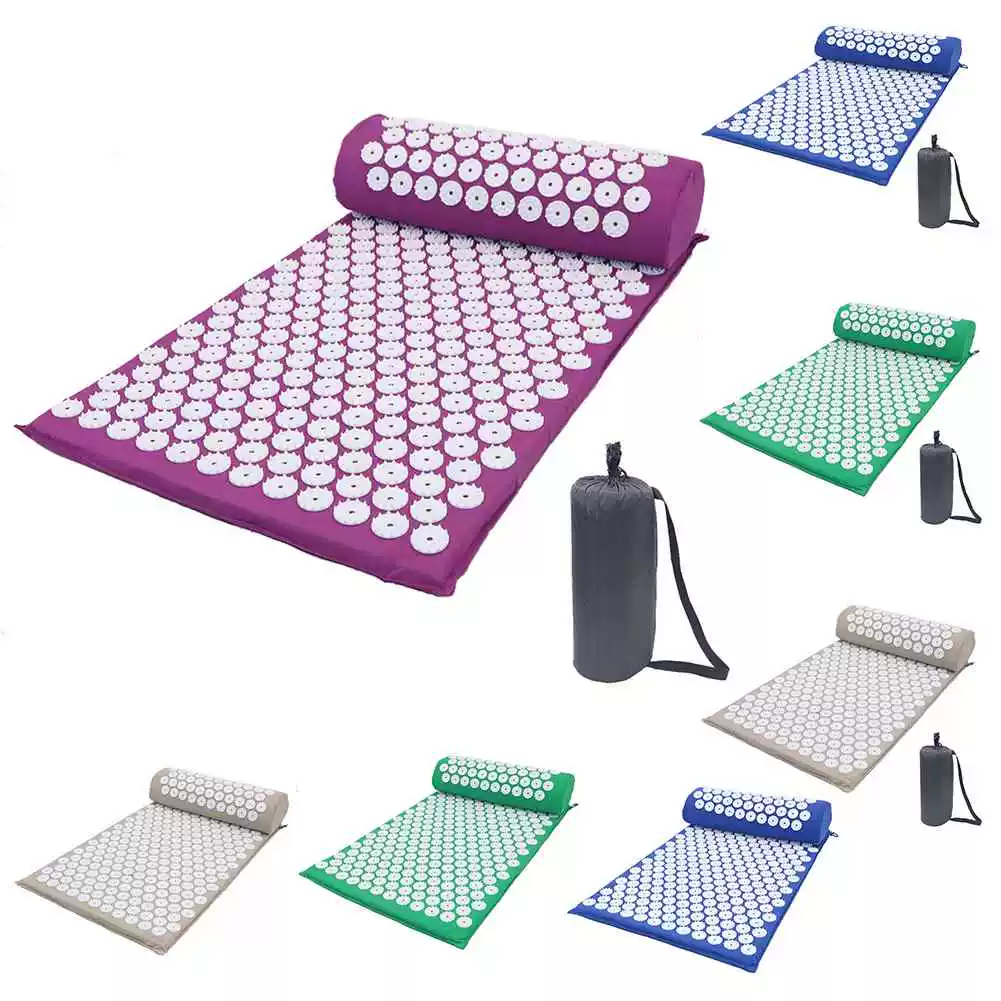 [new Massager Cushion Yoga Mat Men Women Acupressure Relieve]