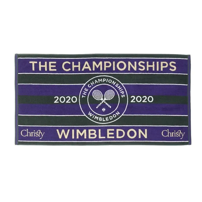 Christy Wimbledon Wimbledon tennis bath towel 70*133 spot