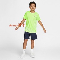 nike nike boys rafa nadal kids tennis jersey top