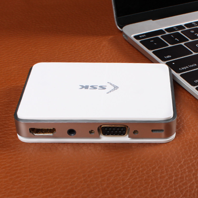 Biao Wang SSK SSP-Z300 wireless same screen device mobile phone HDMI ...
