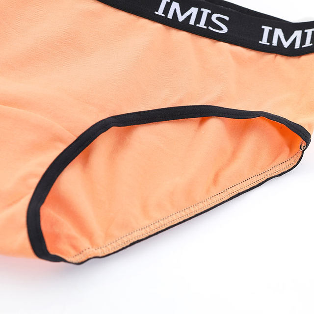 Aimeili IMIS underwear ຂອງແມ່ຍິງສະດວກສະບາຍຝ້າຍຄວາມຮູ້ສຶກ webbing ແອວຕ່ໍາ hip boxer ຄູ່ underwear IM23AVK1