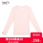 [18 sản phẩm mới] IMIS yêu các cô gái xinh đẹp phục vụ nhà theo phương thức hoạt hình cô gái bông cảm giác mùa thu đồ ngủ dài tay thời trang đồ bộ