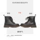 Natural volume 2024 autumn and winter new classic genuine leather Martin boots women's short boots ins British retro jk soft leather boots