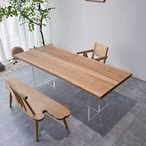 Dimensions: 220-91-81-95-5 white wax wood in the shape of a