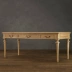 Nước Pháp cổ học bàn gỗ rắn bàn máy tính bàn gỗ sồi phong trắng Bàn tối giản châu Âu - Bàn