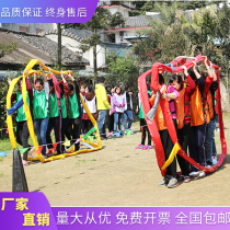 Fun games props Invincible hot wheels inflatable chariot Outdoor development team building game equipment Money rolling