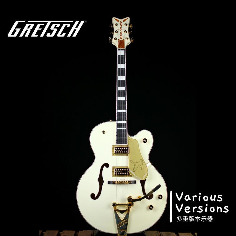 Spot Gretsch G6136T-Mgc Falcon Chislett Nissan Hollow Jazz Electric Guitar