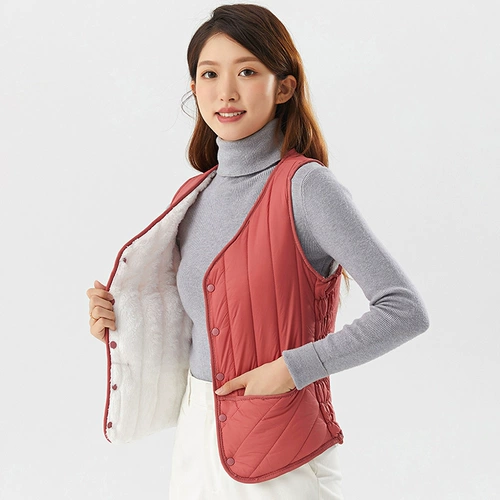 Зимний жилет с пухом, флисовая майка топ, плащ, пуховик, для среднего возраста, большой размер