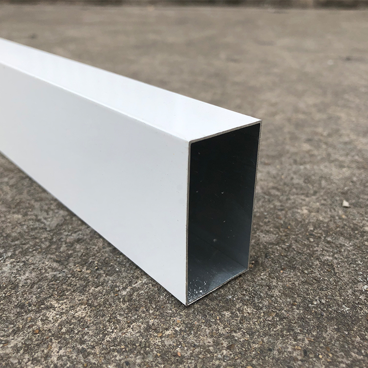 Tile bezel tile integral cabinet column square pipe column aluminum cabinet aluminum alloy slot Mountain trough pipe seal edge