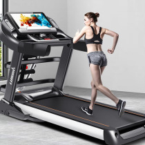 Home luxury multi-functional smart treadmill large screen ultra-wide treadmill slope adjustment folding home fitness equipment