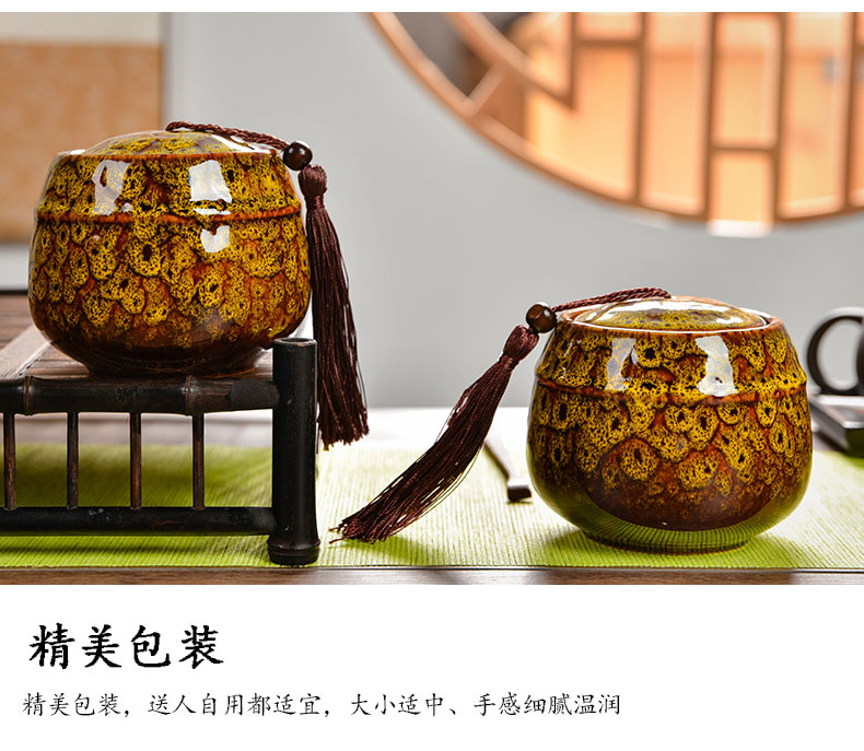 Tea packaging gift box box aneroid ceramic pot of pu 'er Tea tieguanyin Tea POTS sealed as cans of Tea boxes