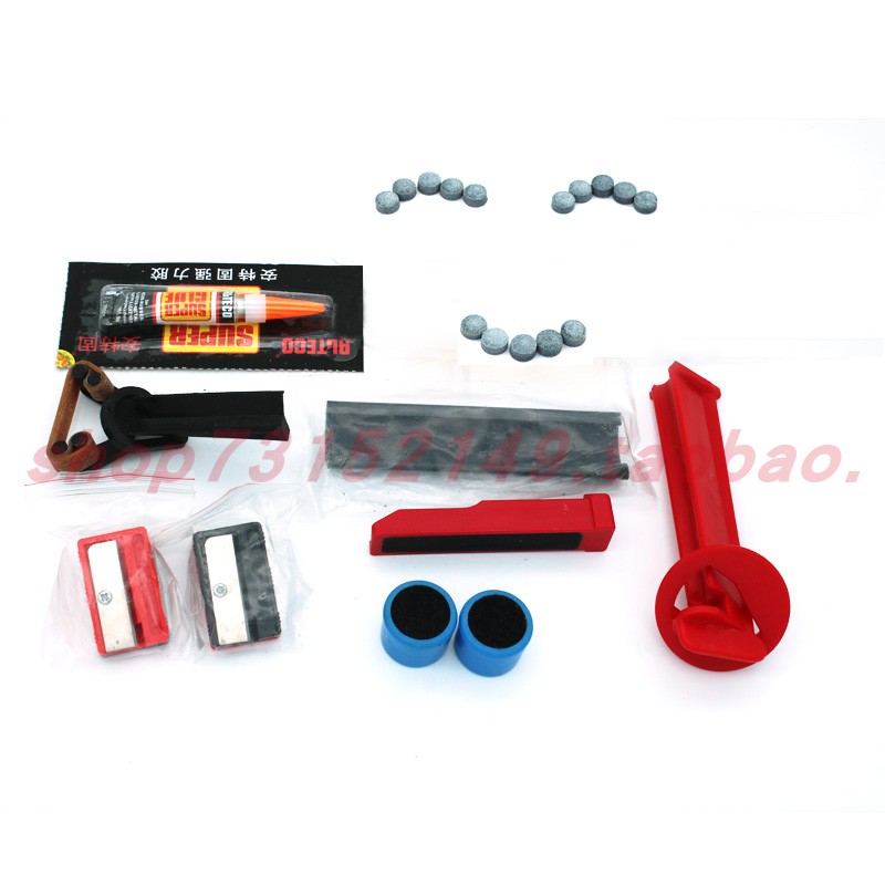 Table ball accessories suit Ball Rod repair suit with 11mm leather head Lever Knife Leather Head Repress, etc.