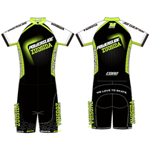 zuosida speed skating suit roller skating suit high-elastic breathable speed skating uniform jumpsuit childrens speed skating suit
