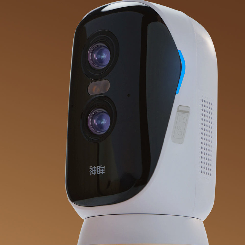 Shenmu Bc4Pro+ Camera with 360-Degree Rotation, 4g Unlimited Data for Life, Aor Continuous Recording, Long Battery Life