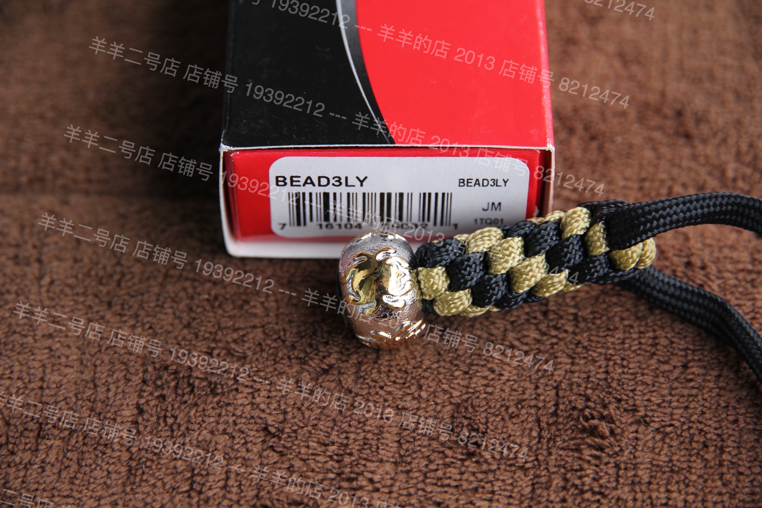 Shortage of goods Shorter US spider pendant hanging knife rope BEAD3LY gold spider