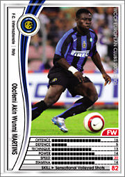 WCCF White Card 05-06 Nigeria Inter Milan Spot 207 336 Martins