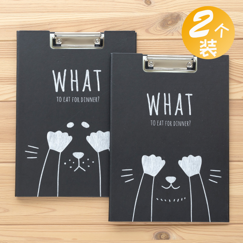 A4 Plate Clip File Clip Small Fresh Writing Writing Exam Archive Information Book Office Supplies Base Plate Plywood Multilayer Students Writing Exam Paper With Stationery Book Clip writing paper containing menu High school roll Clip Paper-Taobao