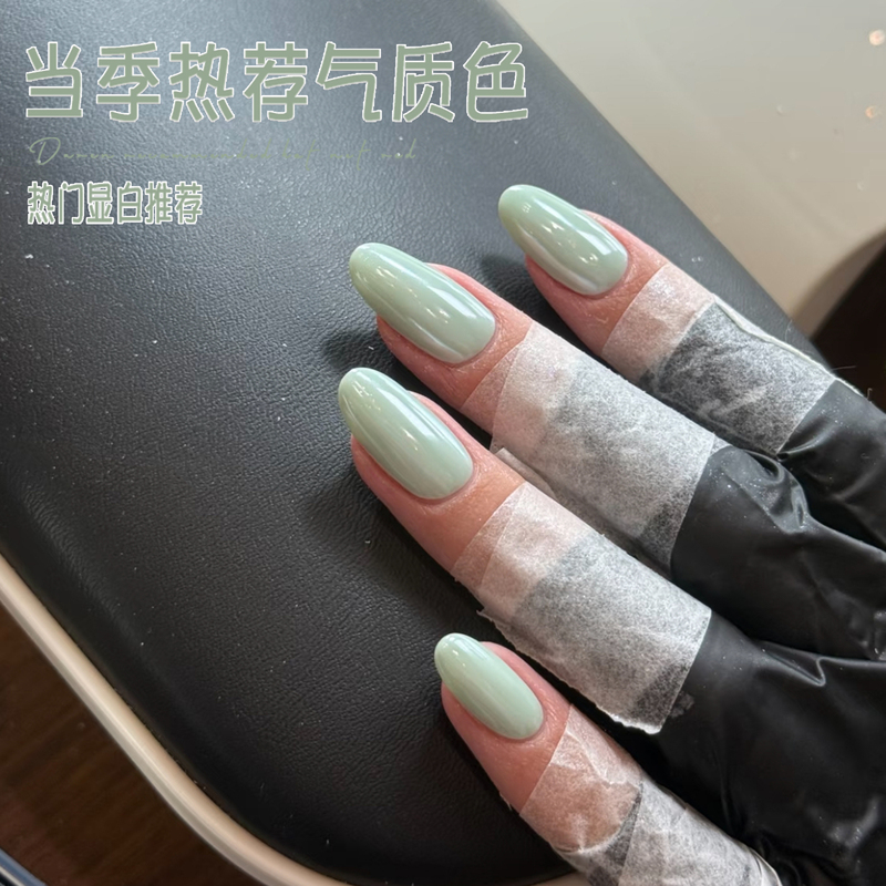 Nail Polish Gel 2026 New Mint Green Teal Lake Blue Nail Polish Gel Summer Trendy Colors for Nail Salons