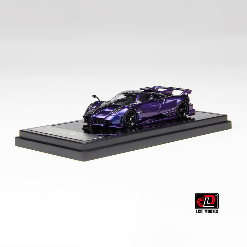 Lcd 1:64 Pagani Imola Midnight Purple Chameleon Alloy Car Model
