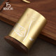 Six Gentlemen Set Kung Fu Tea Set Accessories Collection High-end Pure Copper Tea Ceremony Tea Table Tea Making Supplies Tea Spoon Tea Clamp