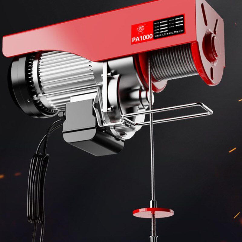 Crane outdoor lifter construction decoration windlass 1T0 5 hanger small miniature 220V electric crane