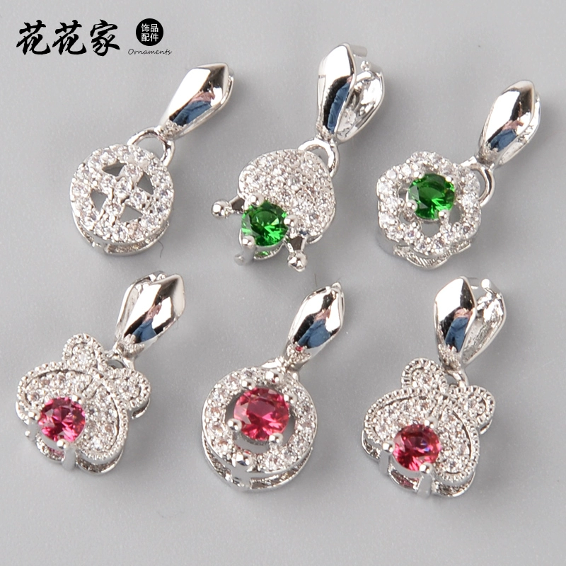 Vòng cổ bạc 14k vòng đeo tay khóa kết nối khóa tự làm đồ trang sức handmade phụ kiện mặt dây chuyền khóa dây chuyền A205 - Phụ kiện chăm sóc mắt