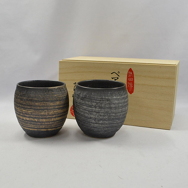 Japan has field burning Tauryya kilns gold and silver brush Ceramics Burning Wine Glasses Wine Bowl Wine Rind to the Cup Group 2 loading-Taobao