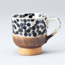 Japanese ceramic Mark mug retro made of old hand painted flowers coffee cup tea cup
